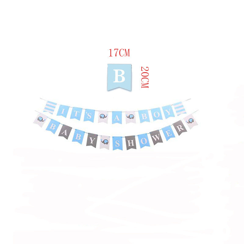 Baby Shower Banner Boy Girl