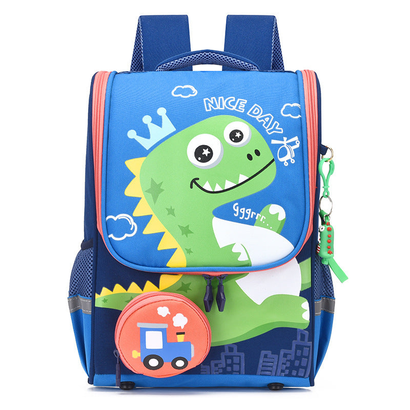 Children's Schoolbag Cartoon Dinosaur Space Backpack