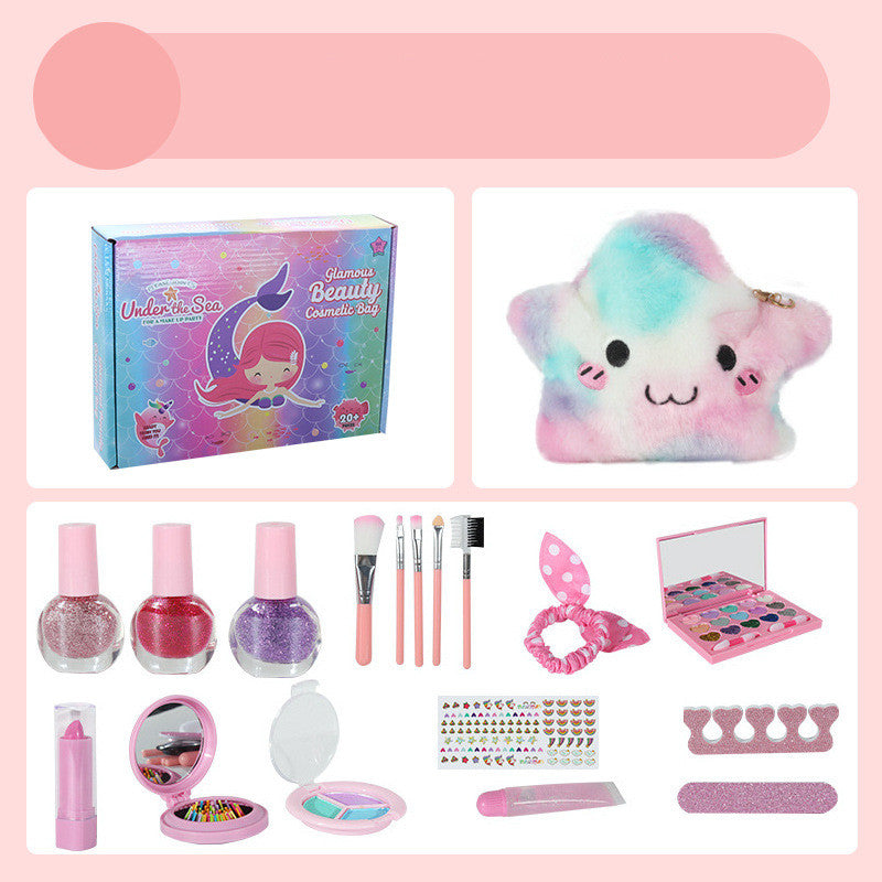 Children's Cosmetics Toy Set, Girls Make-up Kit