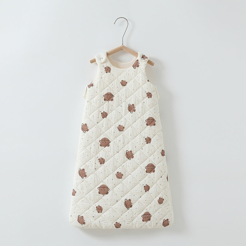 Baby Cotton-padded Sleeping Bag Vest