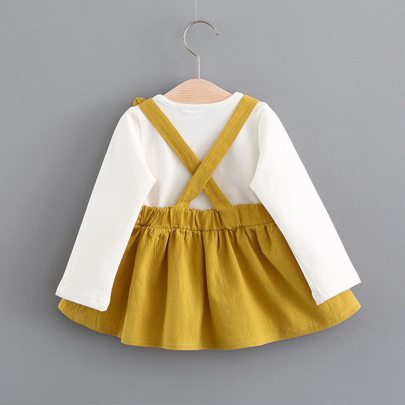 Girls' Cute Rabbit Dress, Baby Easter Princess Dress