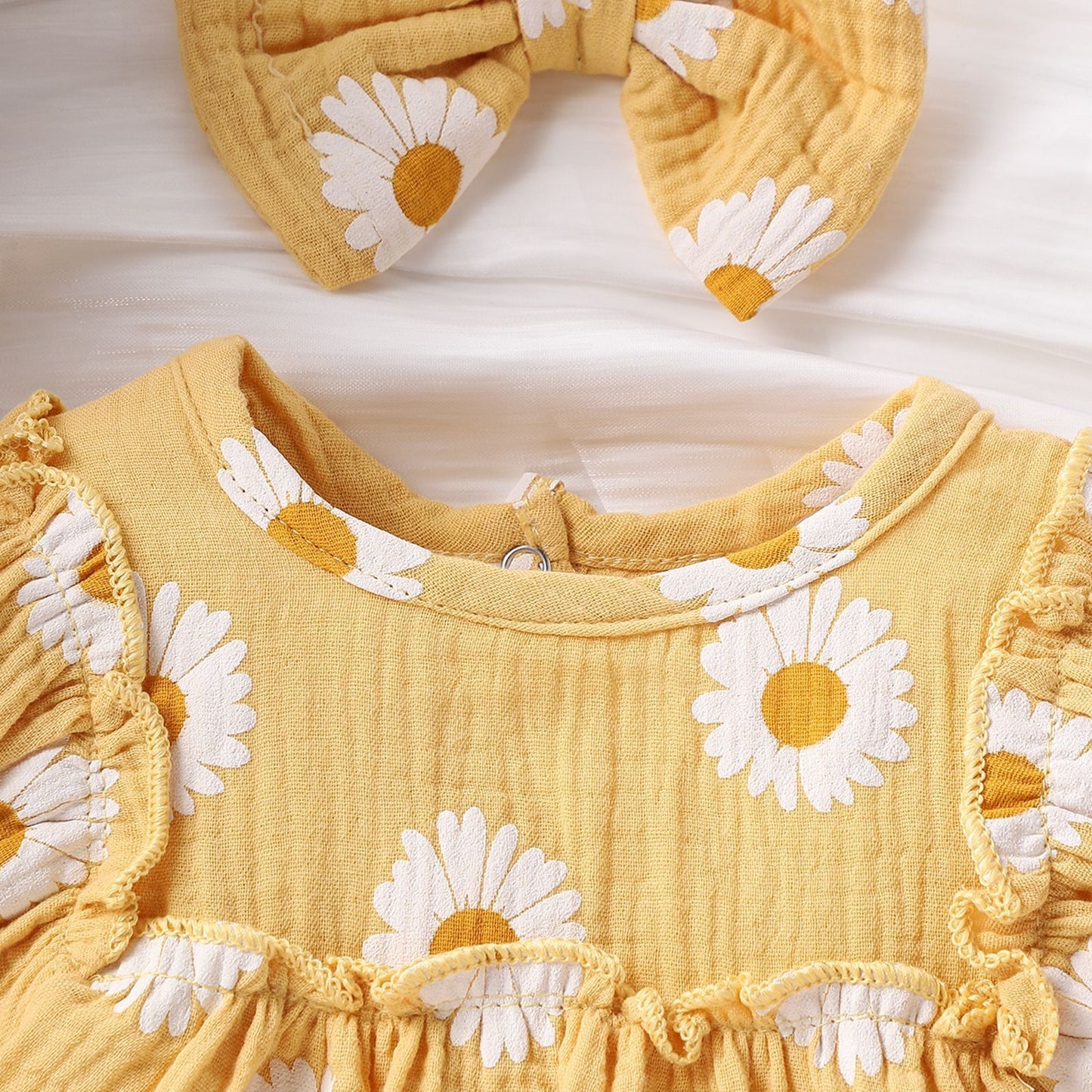 Baby Girl Summer Sunshine Onesie 2pc Set