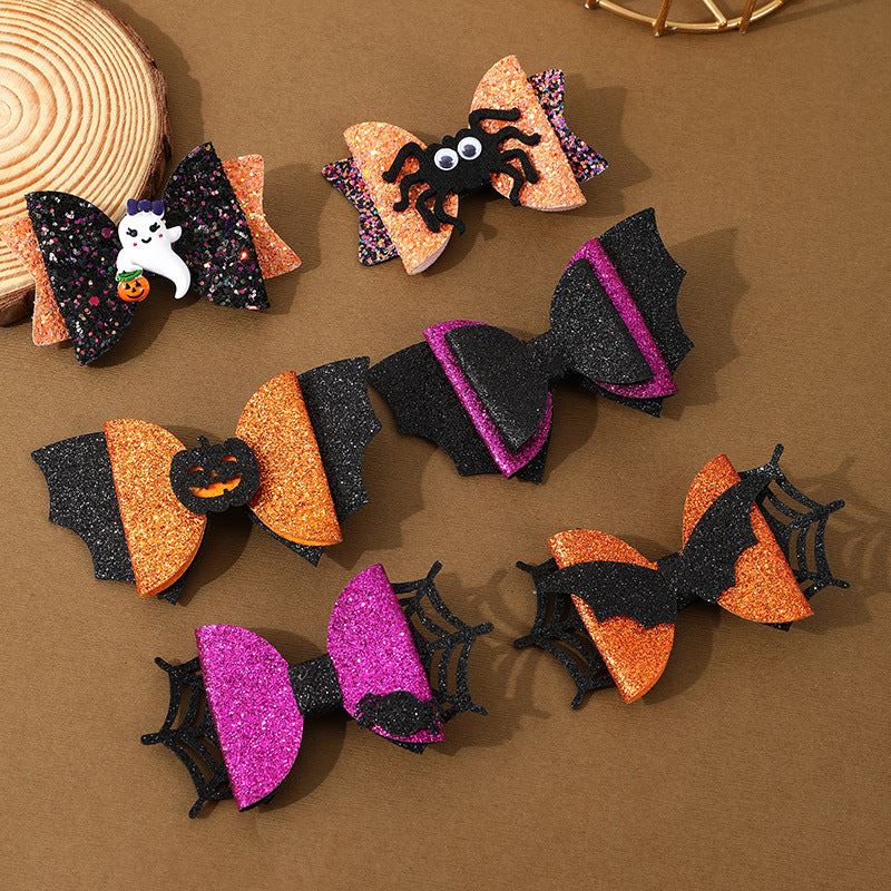 Halloween Barrettes Ghost Festival Party Festival Accessories