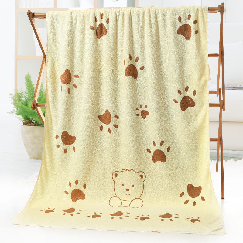 Bath Towel Beach Towel Cartoon Print