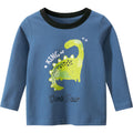 Boys Long Sleeve King Of Dinasour T-shirt