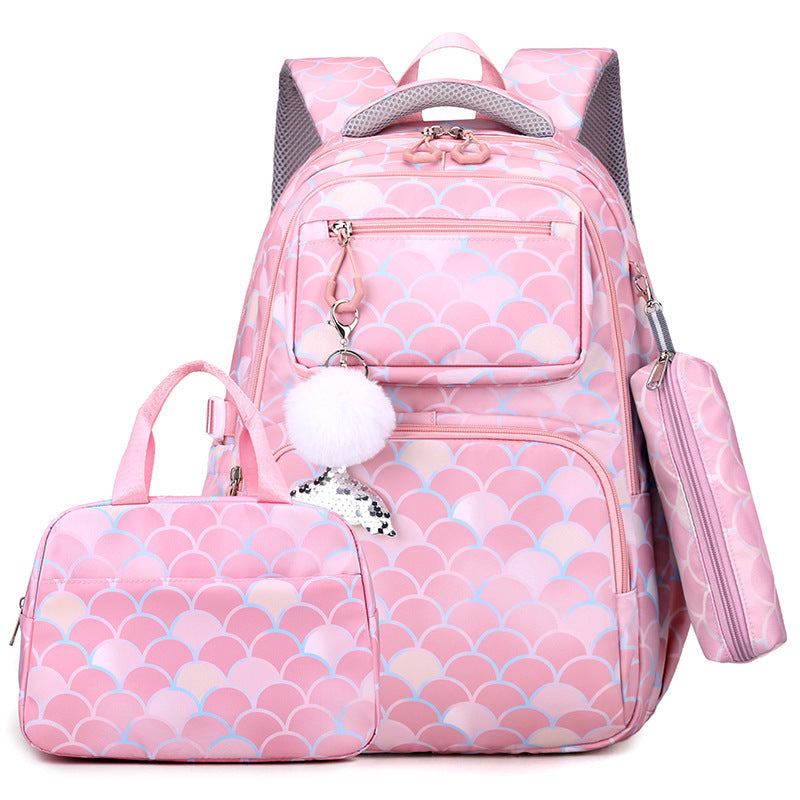 Primary Student School Bag Backpack, Handbag & Pencil Case Set