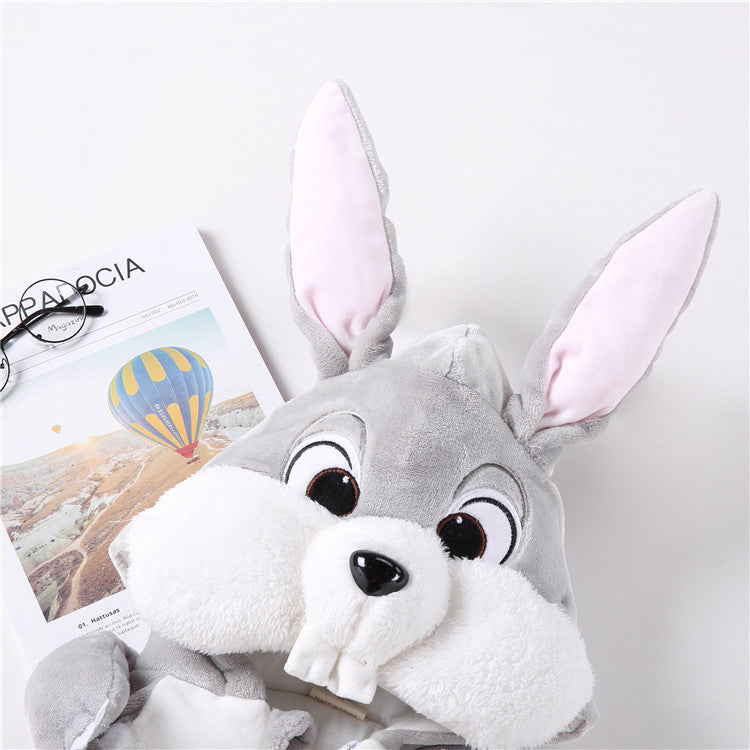 Thick Quilted Children's Vest Rabbit Animal Vest