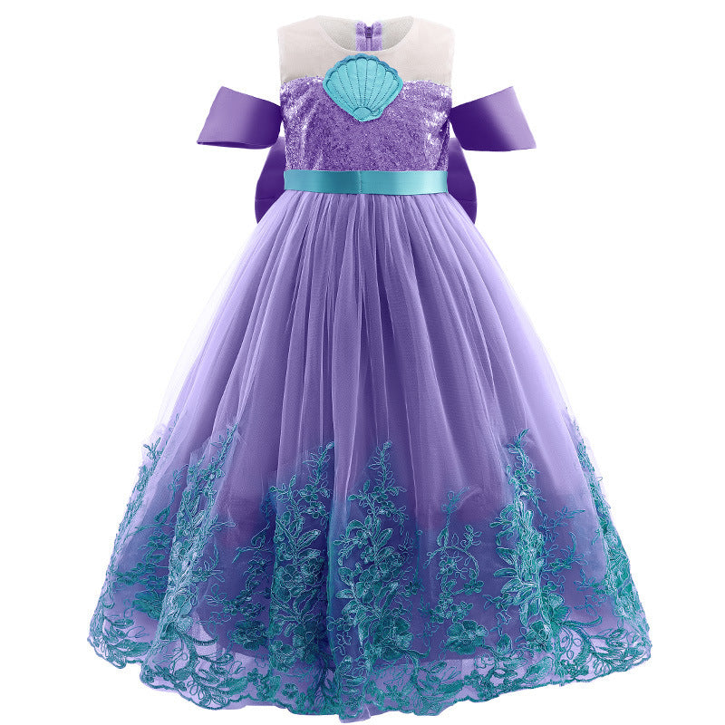 Girls' Lace Princess Dress, Cosplay Dress, Costume Party Dress