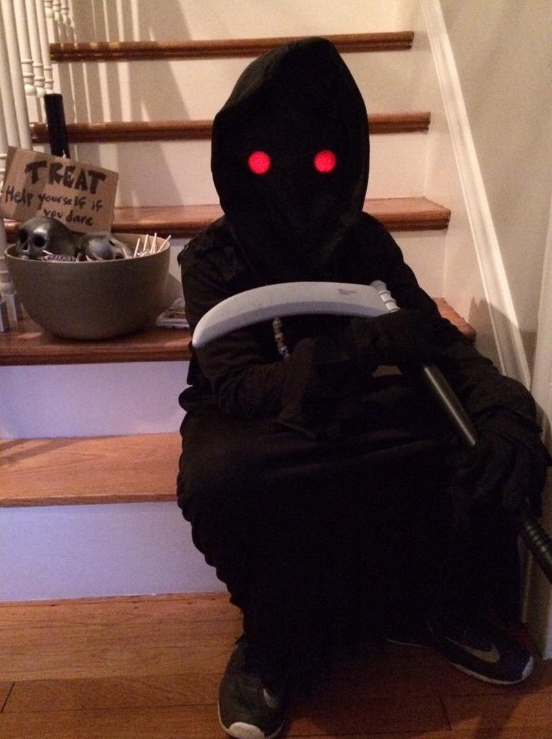 Red Eye Grim Reaper Halloween Costume