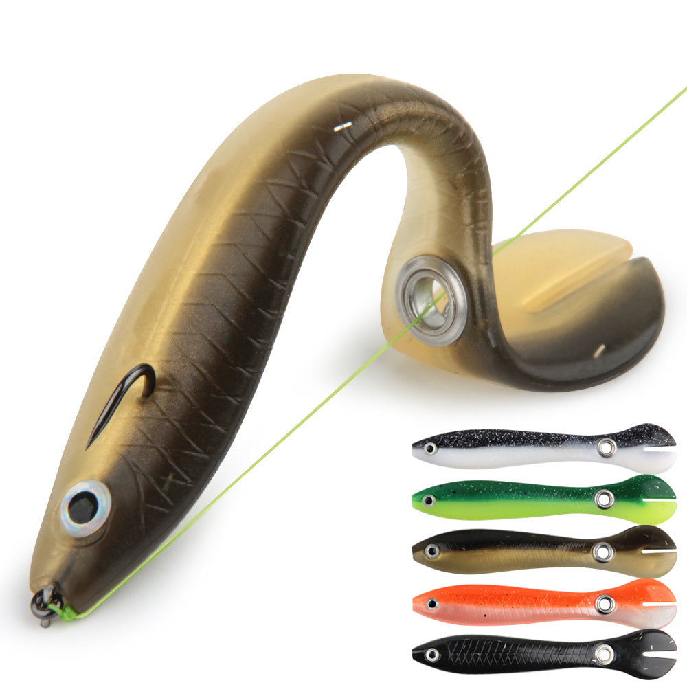 A Mock Lure Can Bounce With Slip Mechanism Artificial Swimming Soft Fishing Bait For Bass Trout Pike - Gift For Dad