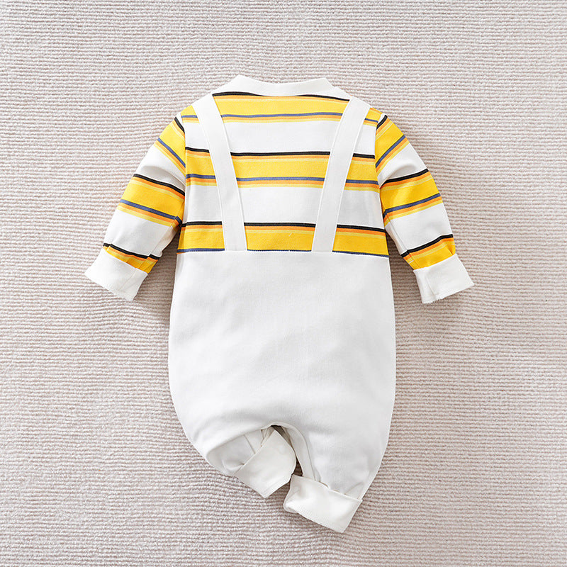 Baby Casual Jumpsuit Fake Two Pieces Jumpsuit