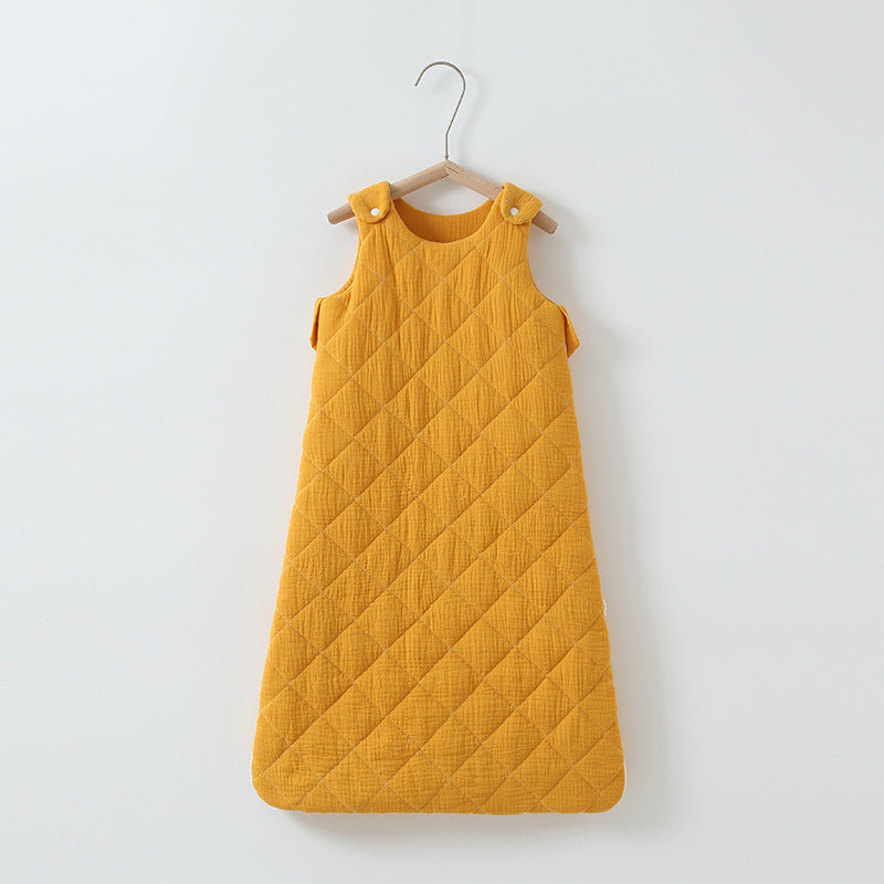 Baby Cotton-padded Sleeping Bag Vest