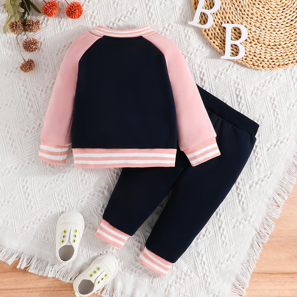 Baby/Toddler Girls' Baseball Uniform Two-piece Set