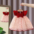 Valentine's Day Girls' Western Style Love Toddler Princess Dress