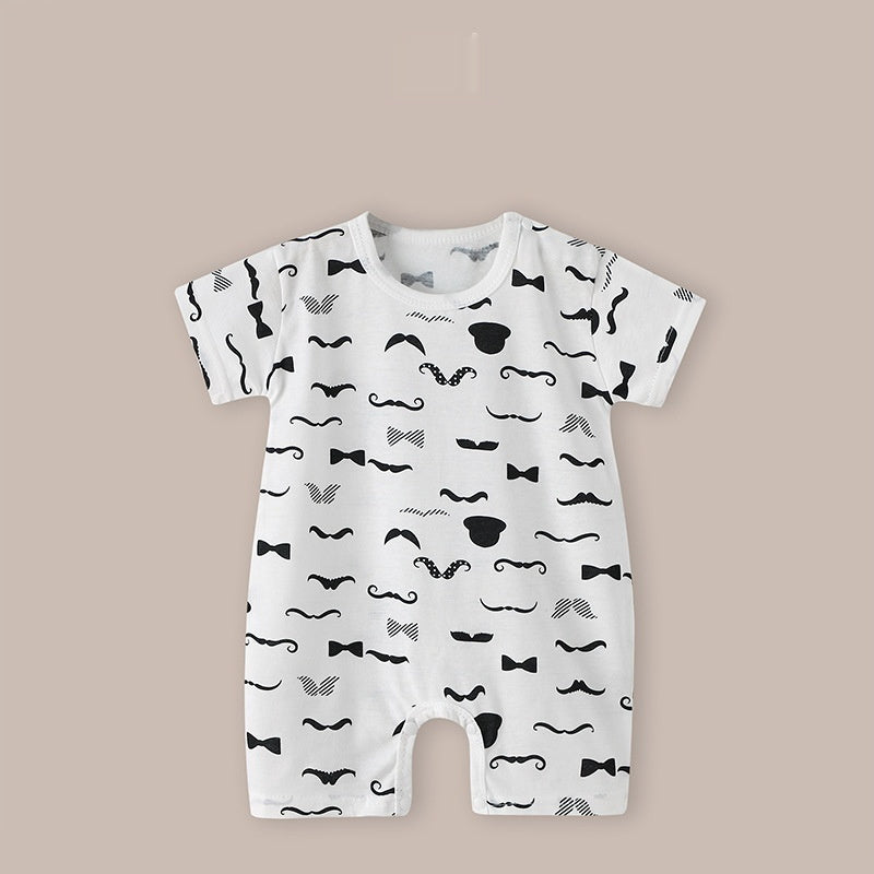 Baby Thin Short Sleeve Newborn Baby Child Jumpsuits Rompers