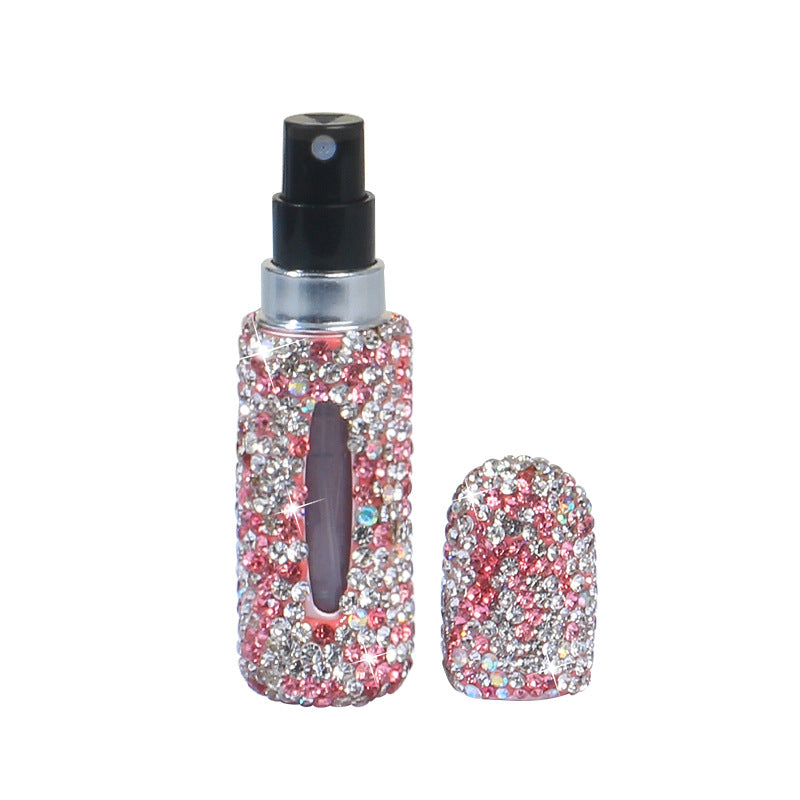 Mom's Gift Idea, 5ml Diamond Perfume Sub-bottles Bottom Charging Bottle