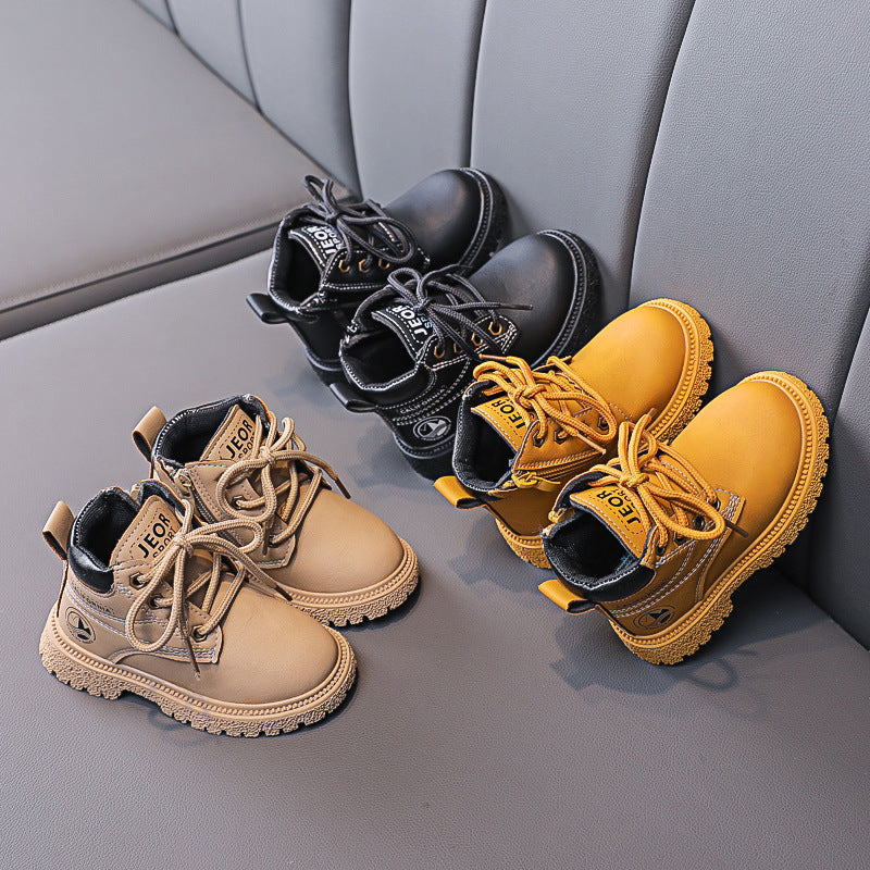 Kids Ankle Boots - Casual Leisure Footwear