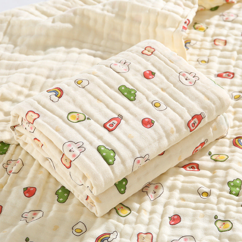 Baby/Toddler Printed Pure Cotton Gauze Blanket