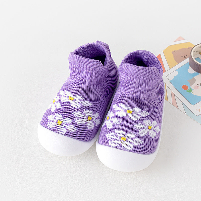 Baby Soft Bottom Non-slip Knit Breathable Toddler Shoes