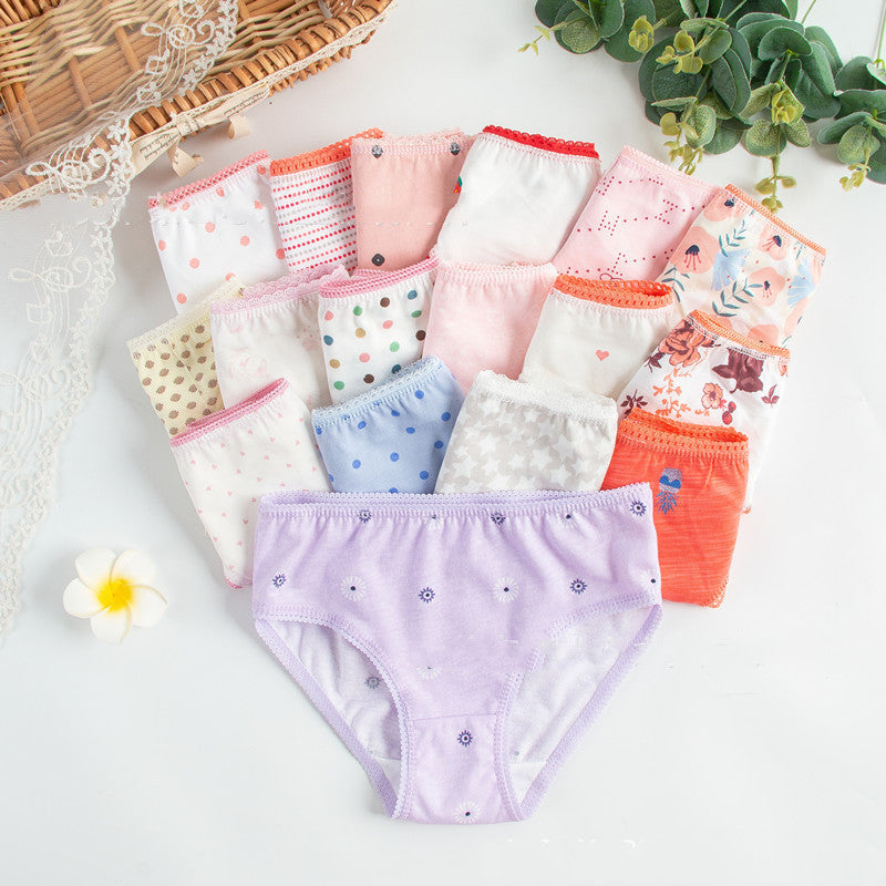 Toddler/Big Girl Underwear 12 Pack Multi-fancy Floral