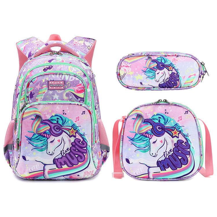 Lightweight Grade 1-3 Children's Backpack