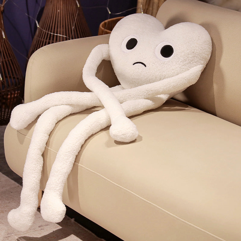 Children's Long Leg Love Throw Pillow, Valentine's Day Gift Idea