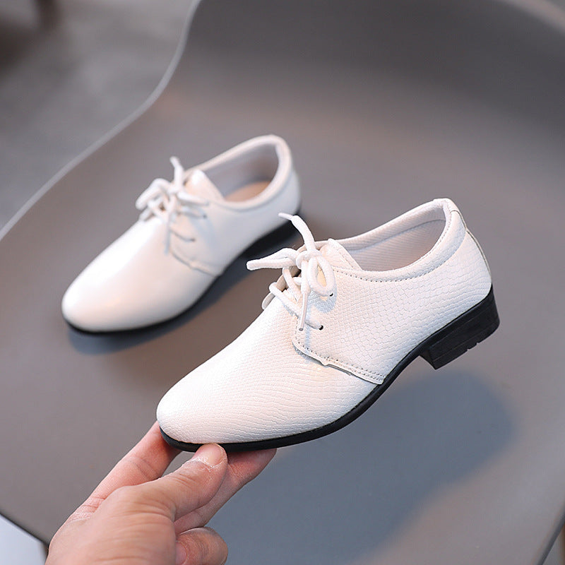 New British Style Lace-up Boys' Dress Shoes, Dance Shoes