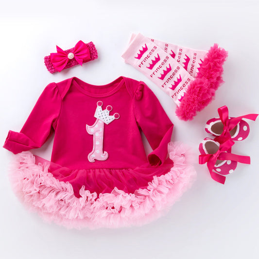 Baby's 1st, 2nd Birthday Party Dress Sets