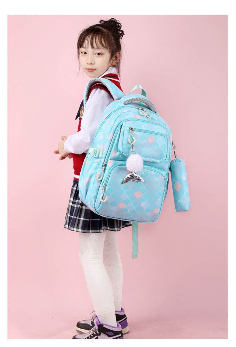 Primary Student School Bag Backpack, Handbag & Pencil Case Set