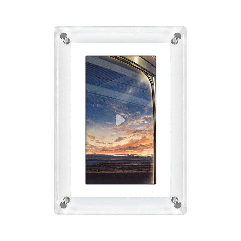 5-inch Acrylic Digital Photo Frame Decoration - Gift For Mom