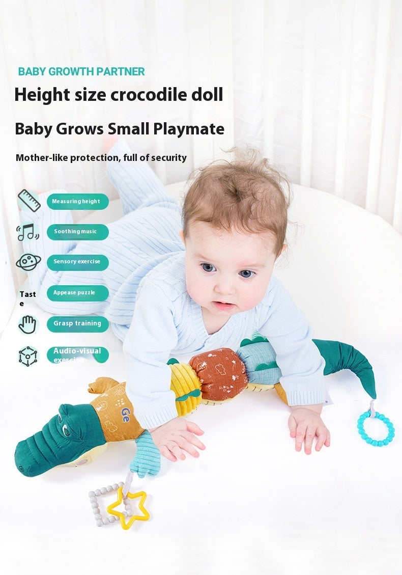 Baby Puzzle Crocodile Soothing Plush Toy