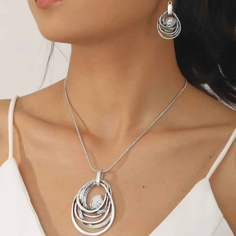 Hollow Retro Bohemian Jewellery Set