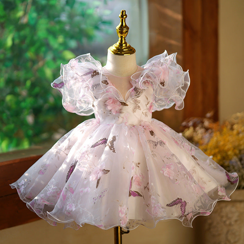 Girls' Umbrella Princess Dress