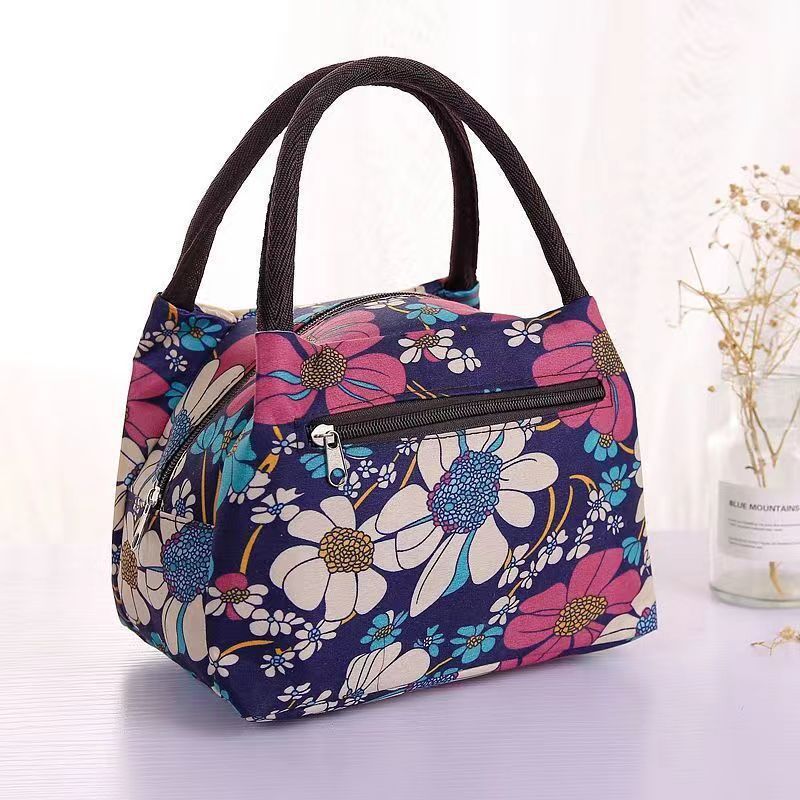 Printed Portable Makeup Storage Bag