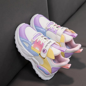 Girls' Running Soft Bottom Shoes, Casual Sport Shoes