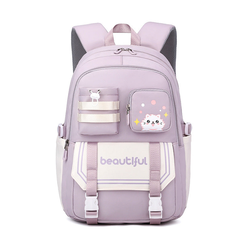 Large Capacity School Backpack For Primary School Girls