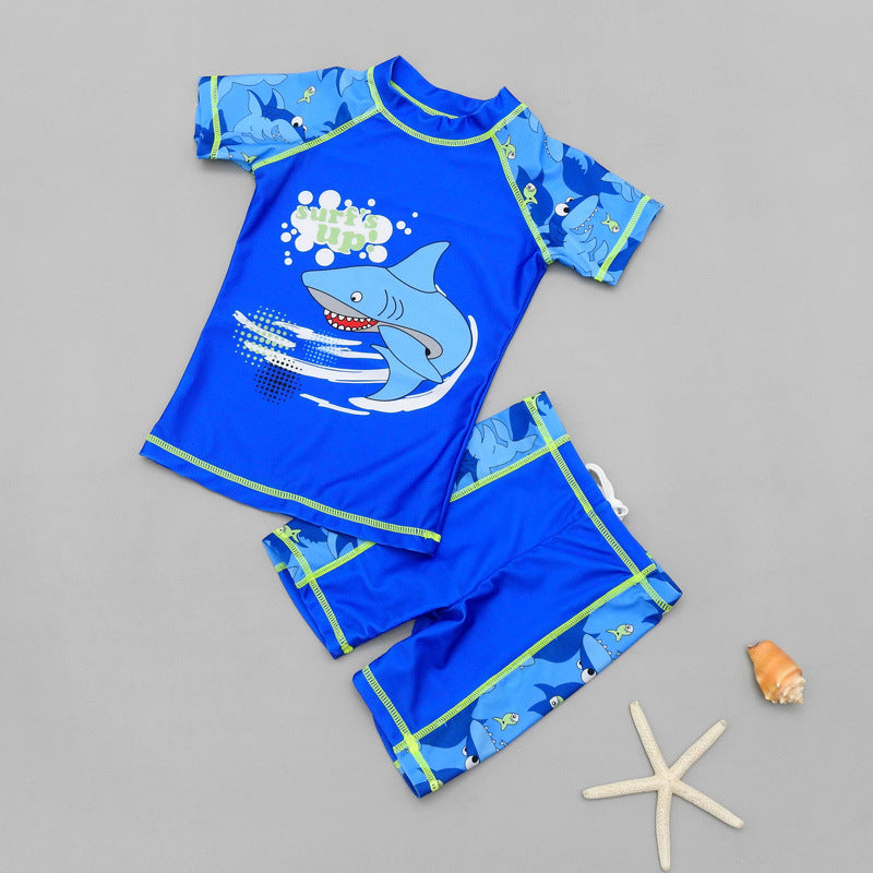 Boys' 2pc Sunscreen Swimsuit