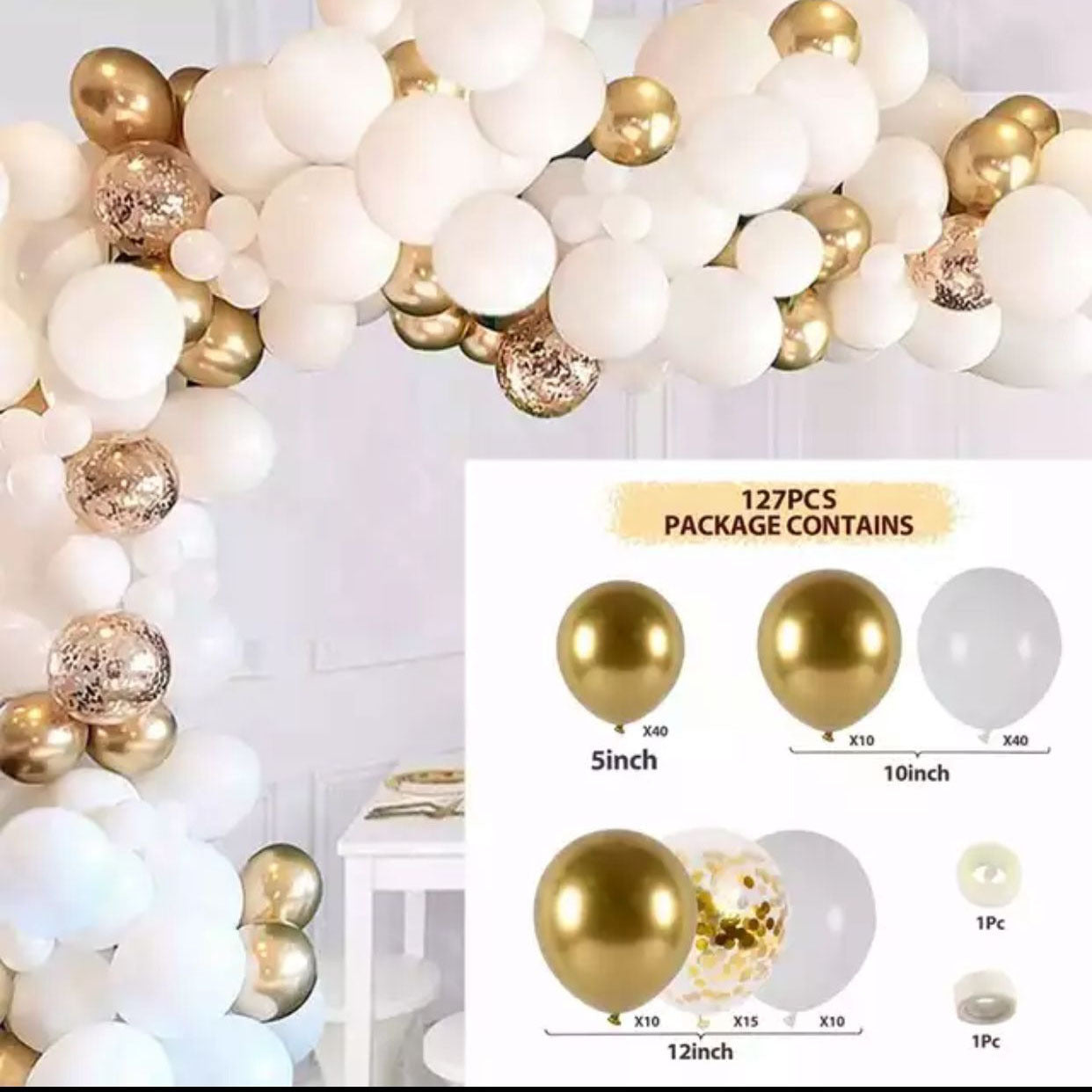 Retro Colored Irregular Balloon Arch Garland Kits, Multiple Kits Available