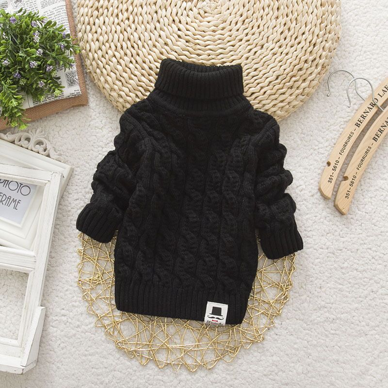 Children's Plush Thick Knitted Sweater