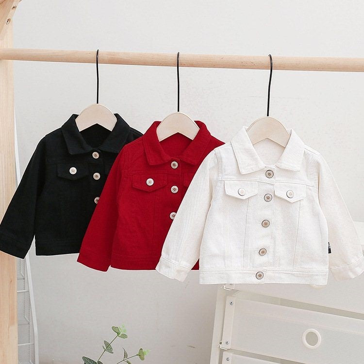 Baby Children's Wear Girl Autumn Wear Denim Jacket