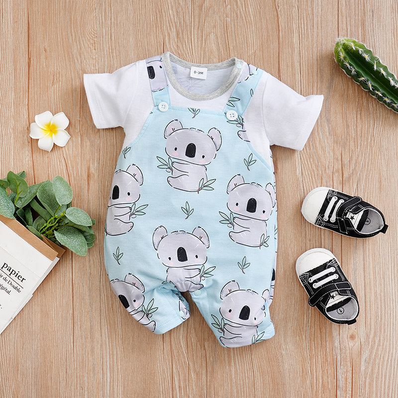 New Baby Romper Full Printed Koala Baby