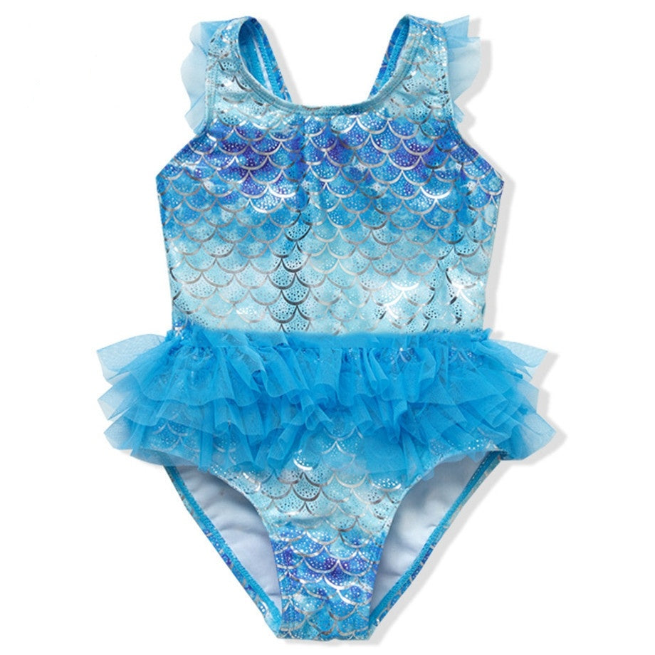 Mermaid Girls Swimsuit, Children's Swimwear