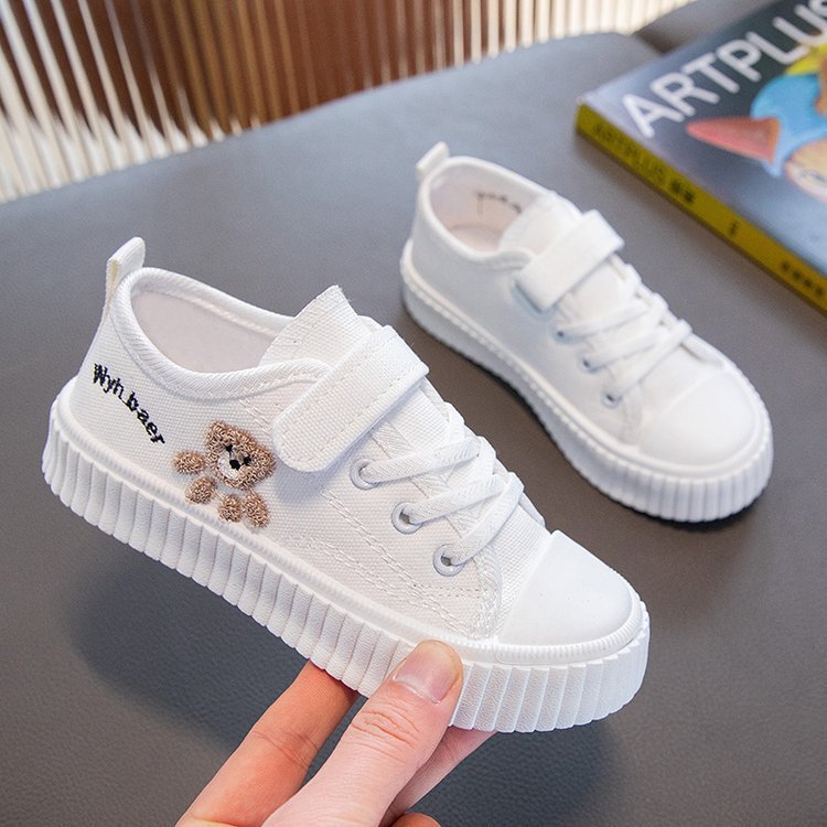 Children's Canvas Shoes Fashion, Available in Black, Pink & White
