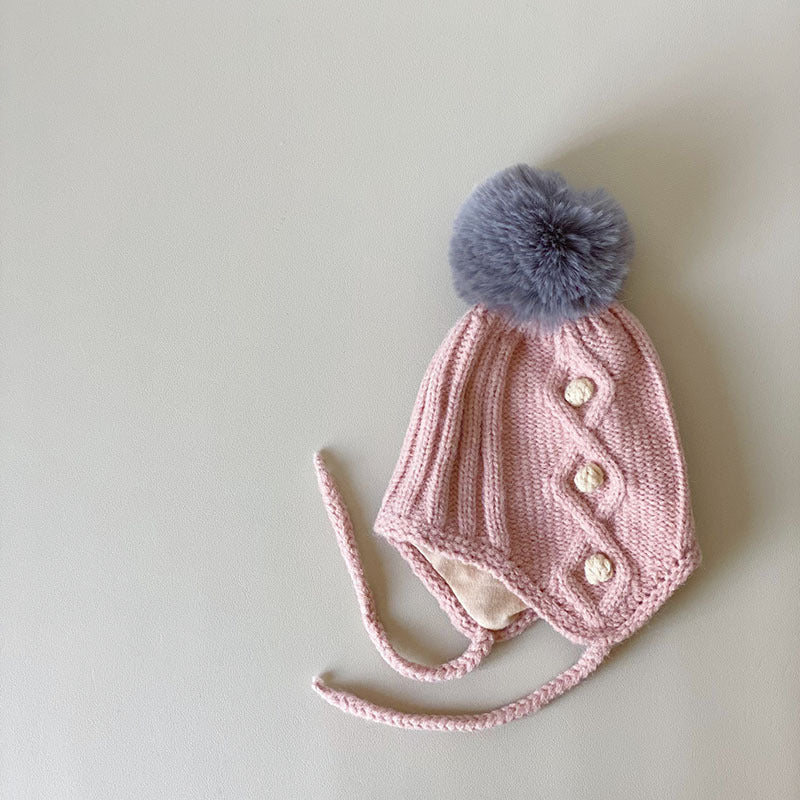 Children's Hat Scarf Two-piece Set