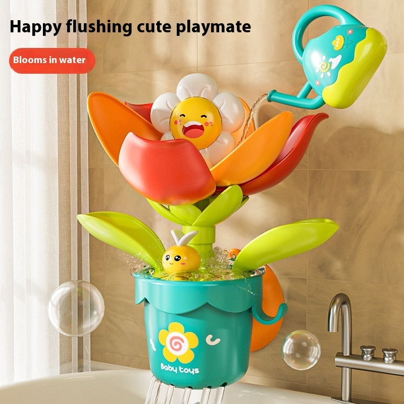 Baby Bath Toys, Flowers & Watering Can