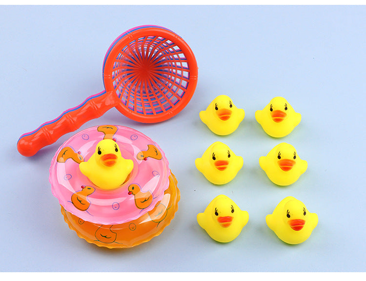 Water Toys Baby Boys And Girls Squeeze And Sound Little Duck 6-12 Months Baby Bath Swimming Suit