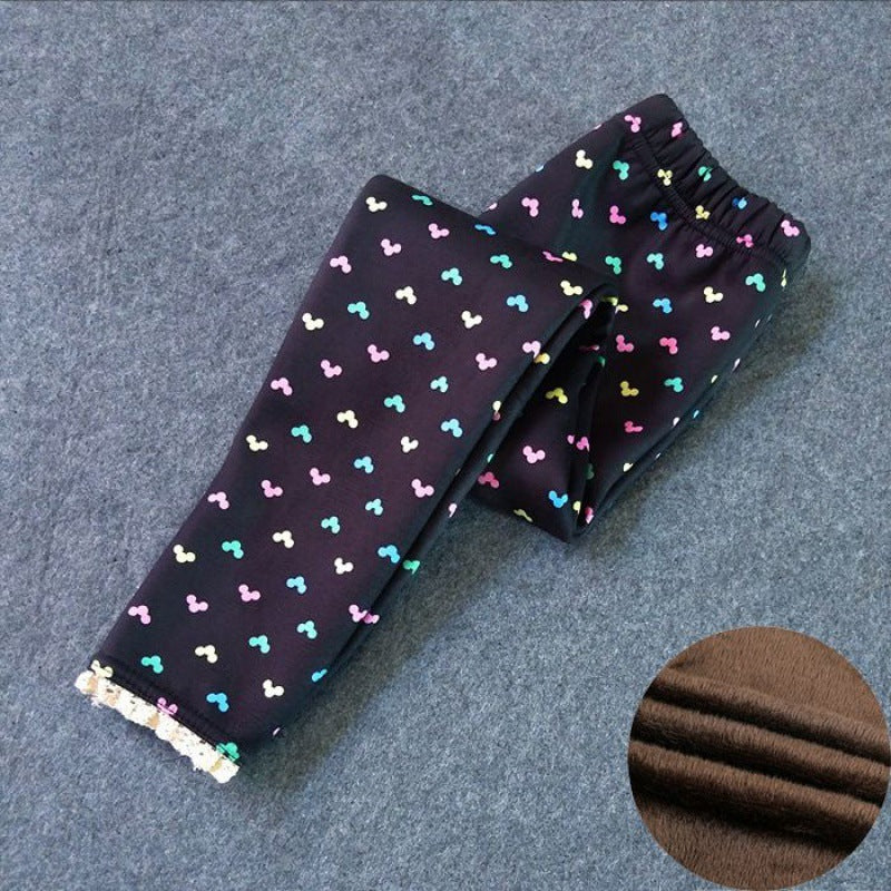 Sweet Girls' Trousers Slim-fit Leggings