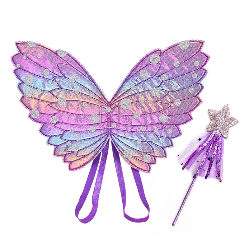 Butterfly Rainbow Wings Costume Accessories