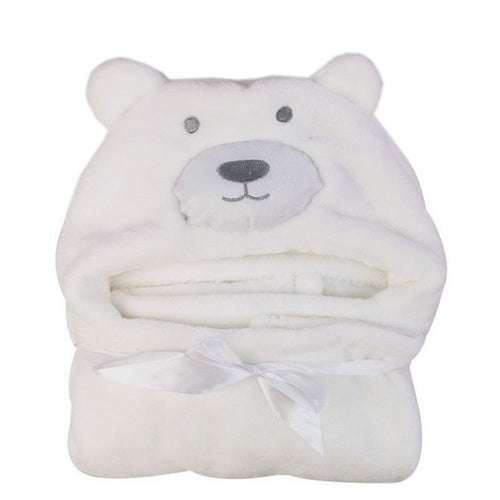 Baby Hooded Bath Towel Children's Blanket Soft And Comfortable