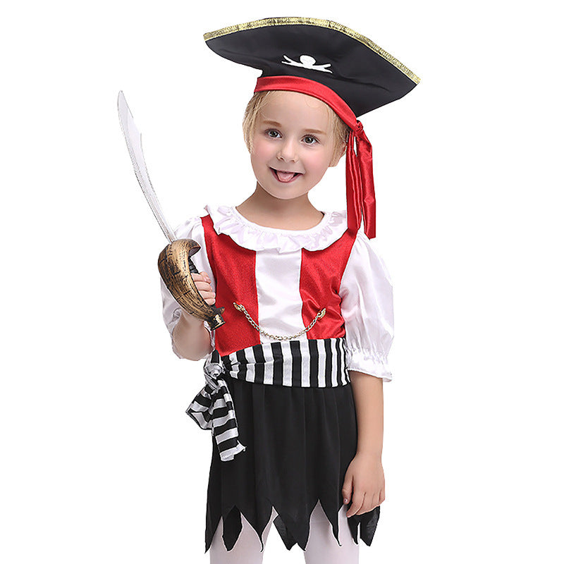 Halloween Girls' Pirate Costume